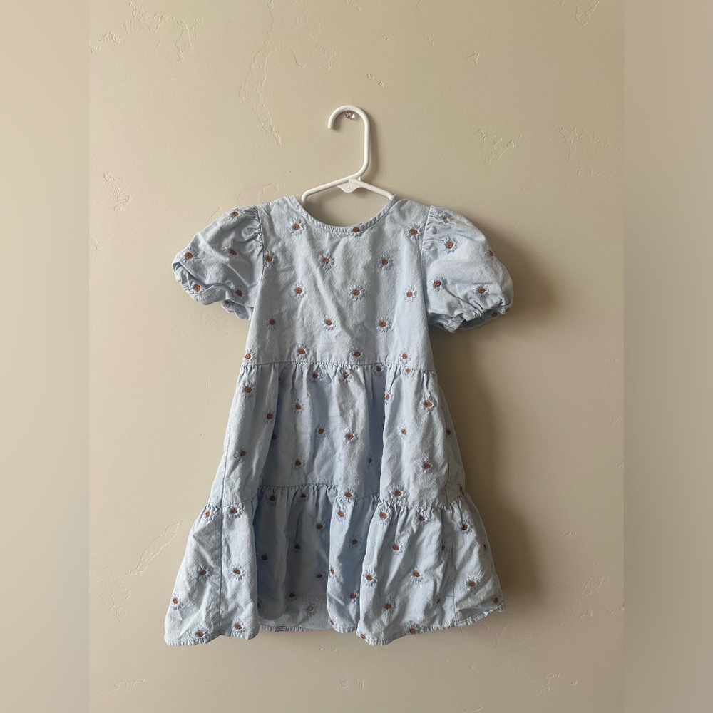 Zara Kids 4-5 years sunflower dress
